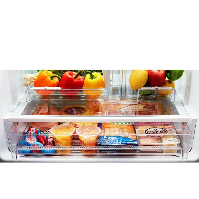 French-Door Refrigerator -30" - 20 cu. ft. - Stainless Steel