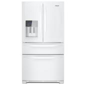 Réfrigérateur avec tiroir extérieur, 25 pi³, blanc