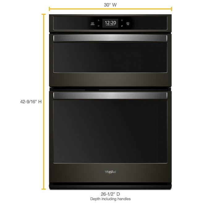 WHIRLPOOL Oven/Microwave Oven Combination 5 cu. ft./1.4 cu. ft
