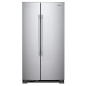 Side-By-Side Refrigerator - 25 cu. ft. - Stainless Steel