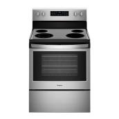 Whirlpool Freestanding Electric Range with True Convection - 30-in - 5.3-cu ft - Stainless Steel