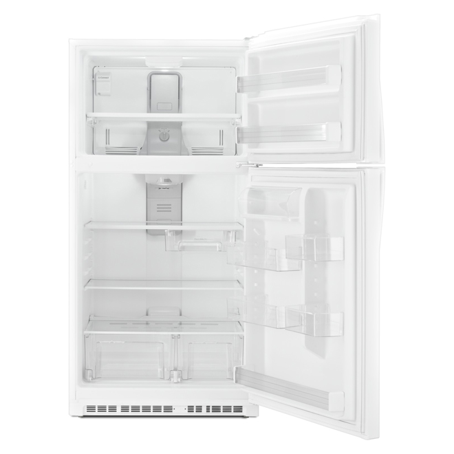 Top-Freezer Refrigerator - 33" - 21.3 cu. ft. - White