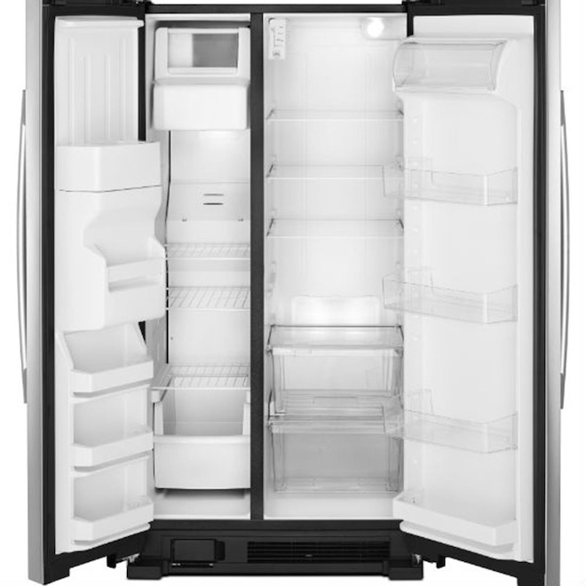 Réfrigérateur Côte À Côte 23 Pi³ / 33 Avec Distributeur Eau Et