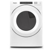 Whirlpool 7.4-Ft³ Stackable Electric Dryer Star 4-Way Venting Wrinkle Shield White Energy