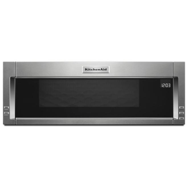 KitchenAid Low-Profile Over-the-Range Microwave - 900 W -  1.1-cu ft - Stainless Steel