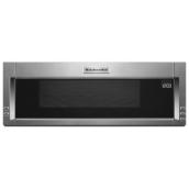 KitchenAid Low-Profile Over-the-Range Microwave - 1000 W -  1.1-cu ft - Stainless Steel