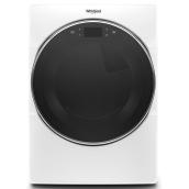 Electric Dryer with Steam - 7.4 cu. ft. - White