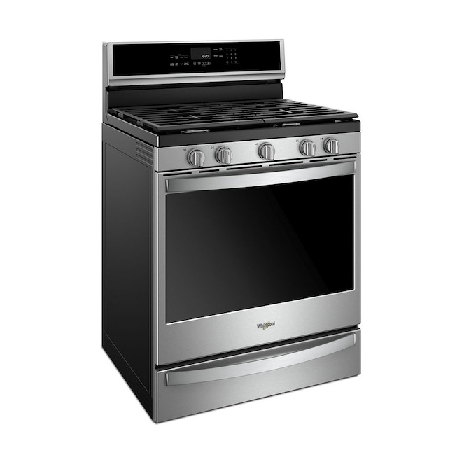 Whirpool(TM) Freestanding Gas Range - 30-in - 5.8 cu. ft. - SS