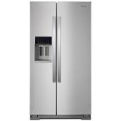 Whirlpool Side-by-Side Refrigerator - 36-in - 20.59-cu ft - Stainless Steel