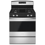 Amana(R) Freestanding Gas Range - 30" - 5.0 cu. ft. - SS