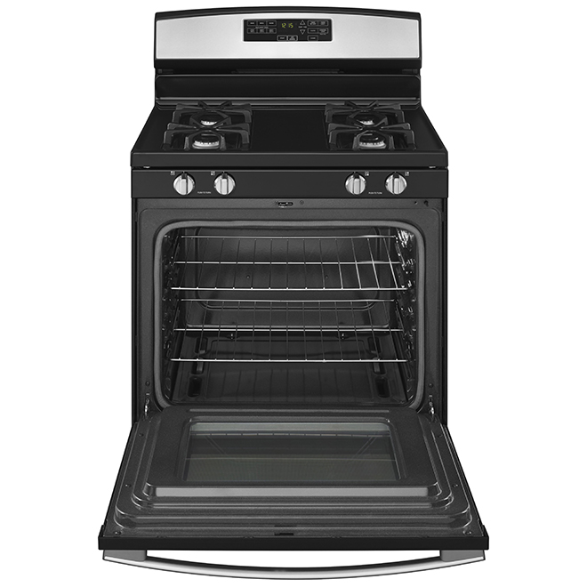 Amana(R) Freestanding Gas Range - 30" - 5.0 cu. ft. - SS