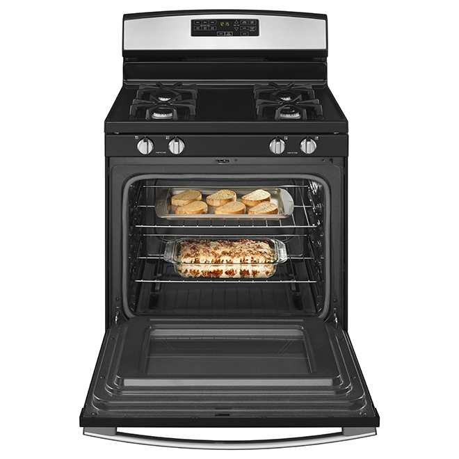 Amana(R) Freestanding Gas Range - 30" - 5.0 cu. ft. - SS