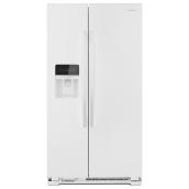 Amana Side-by-Side Refrigerator - 33" - 21.4 cu. ft. - White