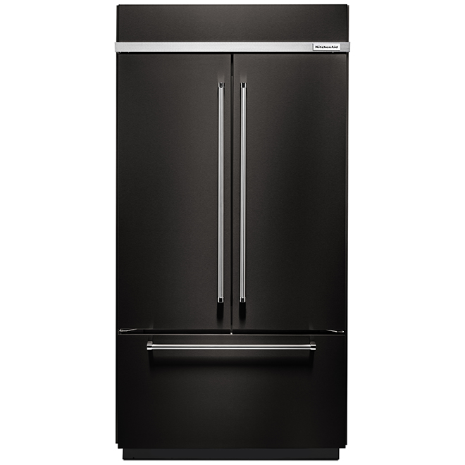 KitchenAid Built-in French Door Refrigerator - 42-in - 24.2-cu ft ...