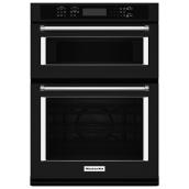 Four mural combiné électrique KitchenAid(MD), 30", noir