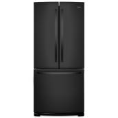 French-Door Refrigerator - 30" - 19.68 cu. ft. - Black