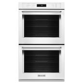 Four mural double KitchenAid(MD), 30", 10 pi³, blanc