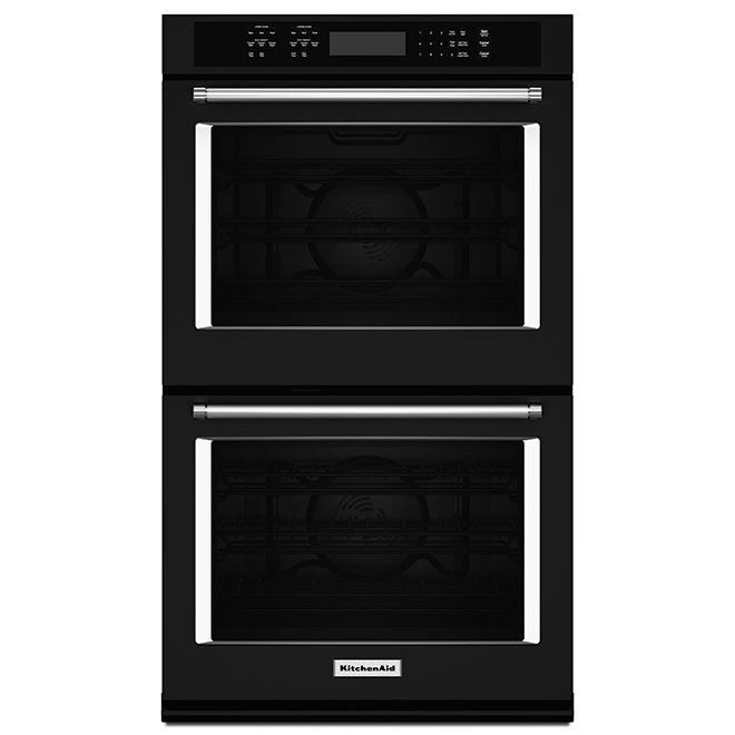 Kitchenaid Four mural double KitchenAid(MD), 27, 8,6 pi³, noir KODE507EBL Kitchenaid Four mural double KitchenAid(MD), 27, 8,6 pi³, noir KODE507EBL