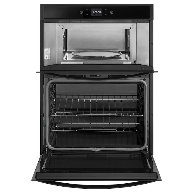 27'' Whirlpool(TM) Double Wall Oven - Self-Cleaning - Black