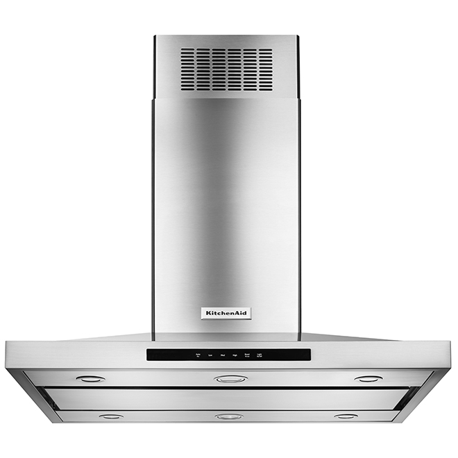 Convertible Island Range Hood - 36" - 600 CFM - SS