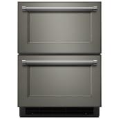 2-Drawer Refrigerator - 24" - 4.7 cu. ft. - Panel-Ready