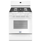 Maytag 30'' 5-Burner Freestanding Gas Range - 5 cu. ft. - White
