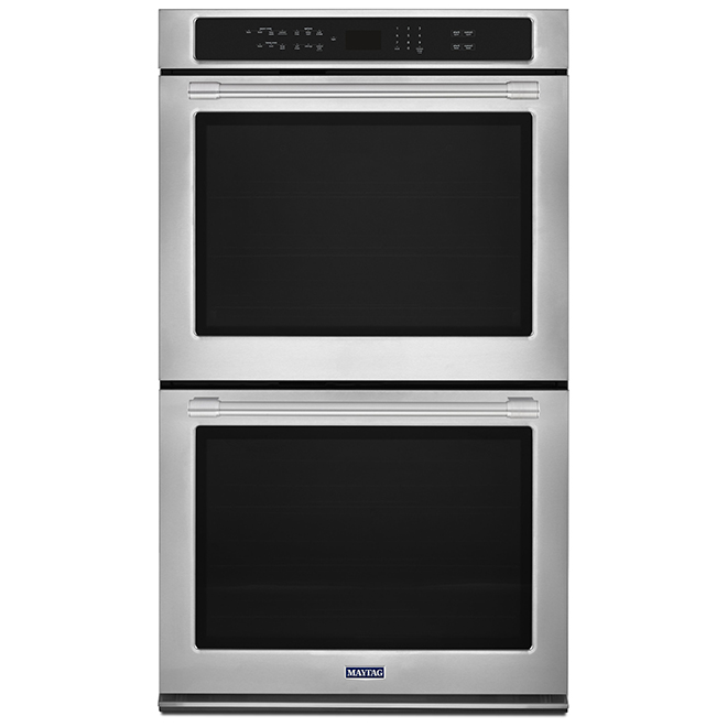 Maytag R Double Wall Oven 10 Cu Ft 30 Stainless Steel   30006110 L 