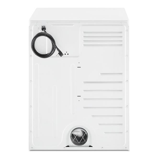 Whirlpool 24-in 3.4-ft³ Front Load Stackable Vented Electric Dryer - White