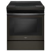 Cuisinière électrique encastrable Whirlpool, 4,8 pi³, inox noir