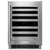 KitchenAid Wine Cellar - 46 Bottles - Stainless Steel