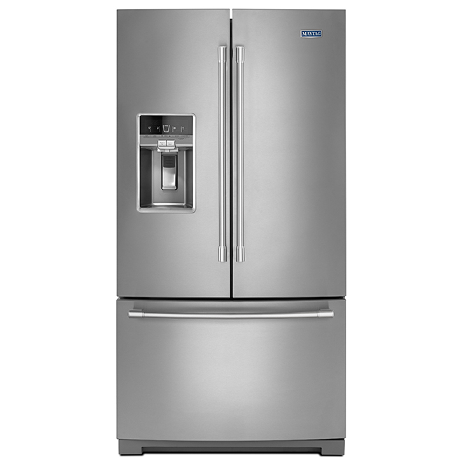 Réfrigérateur à portes françaises Maytag(MD), 36", 27 pi³, inox