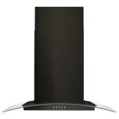 Whirlpool(TM) Wall-Mount Range Hood - 400 CFM - 30" - Black
