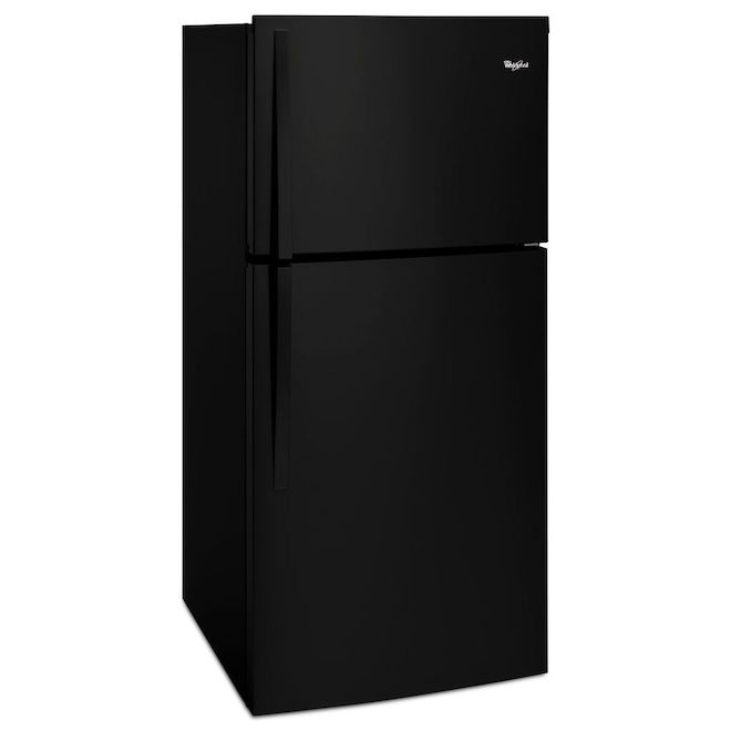 Top-Freezer Refrigerator - 30" - 19.2 cu. ft. - Black