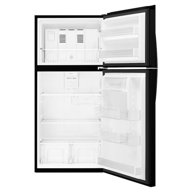 Top-Freezer Refrigerator - 30" - 19.2 cu. ft. - Black