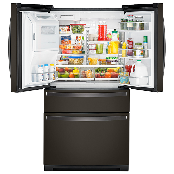 4-Door Refrigerator - 26 cu. ft. - Black Stainless Steel