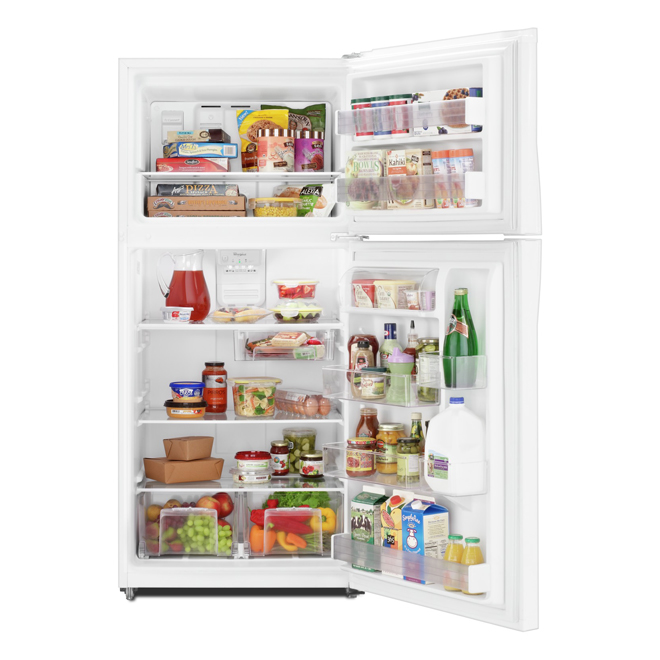 Top-Freezer Refrigerator - 30" - 19.2 cu. ft. - White