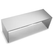Duct Cover for Kitchen Hood - 36'' - Stainless Steel