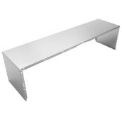 Duct Cover for Kitchen Hood - 48'' - Stainless Steel