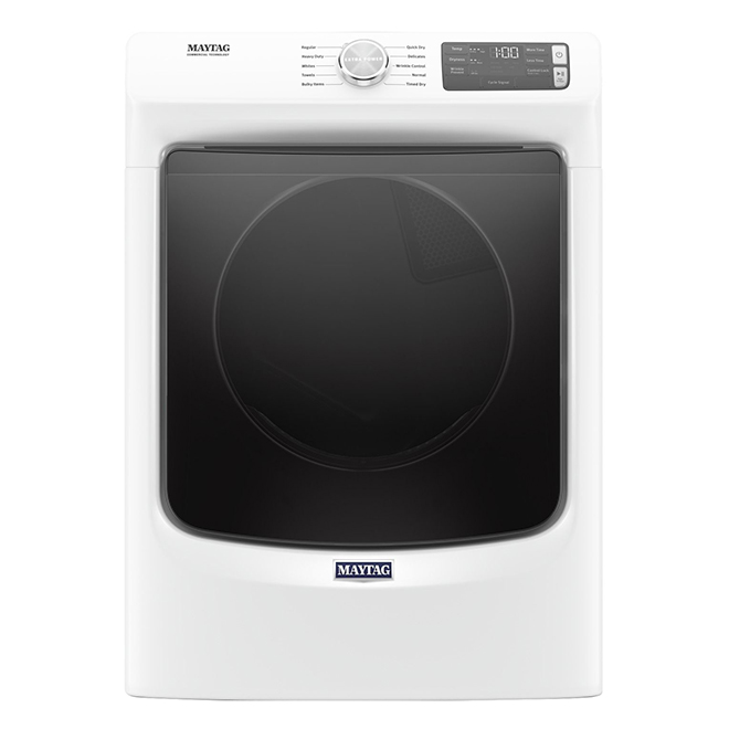 Maytag Gas Dryer with Extra Power - 27in - 7.3 cu. ft. - White