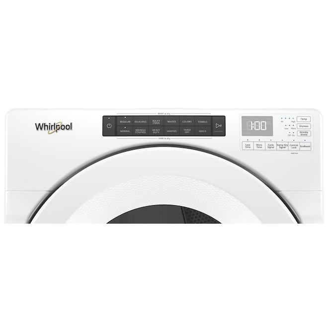 Whirlpool Gas Dryer with Wrinkle Shield - 7.4 cu. ft. - White