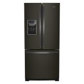 Smudge-Proof French-Door Refrigerator - 30" - Black Stainless