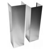 Island Hood Chimney Extension Kit- Stainless Steel