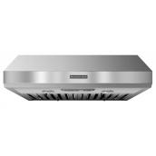 Hotte sous-armoire KitchenAid(MD), 600 PCM, 30'', inox