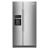 Réfrigérateur côte-à-côte KitchenAid, 19,8 pi³, inox