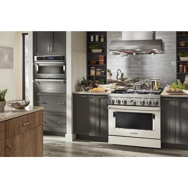 KitchenAid Smart Gas Range - App Compatibility - Freestanding - 36-in H ...