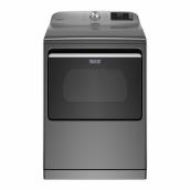 Maytag Smart Gas Dryer - Extra Power - 11 Cycles - 7.4-cu ft - Metallic Slate