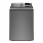 Maytag 5.4-Ft³ High Efficiency Top Load Smart Washer Metallic Slate