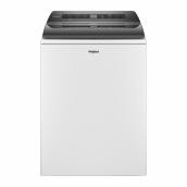 Whirlpool Smart Top Load Washer - 5.5-cu ft - 750 RPM - Wi-Fi Compatibility - White