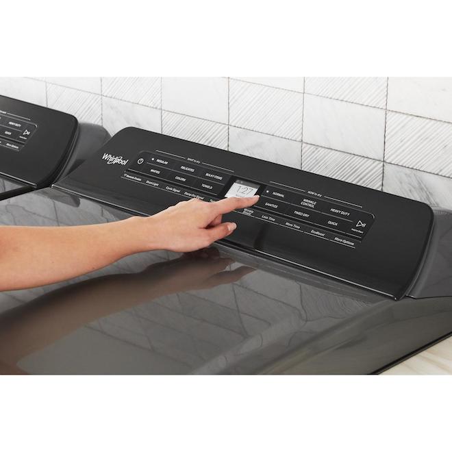 Whirlpool Smart Capable Gas Dryer 7.4cu ft 27in Hamper Door