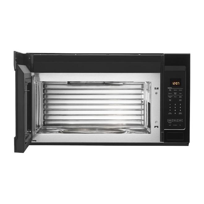 Maytag Over-the-Range Microwave with Dual Crisp Feature - 1.9-cu ft - 950-Watt - Black